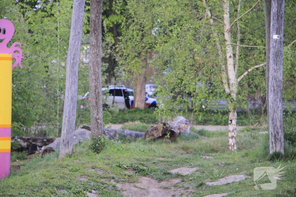 Jeugd ontdekt brand en schakelt hulpdiensten in