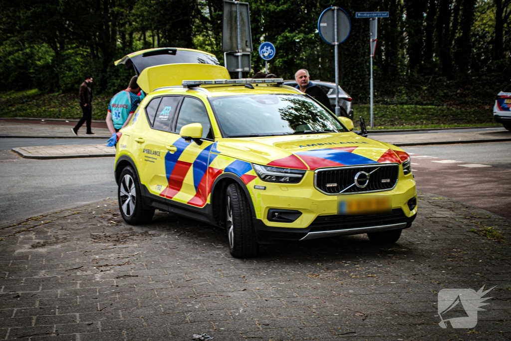 Ongeval tussen scooterrijder en automobilist