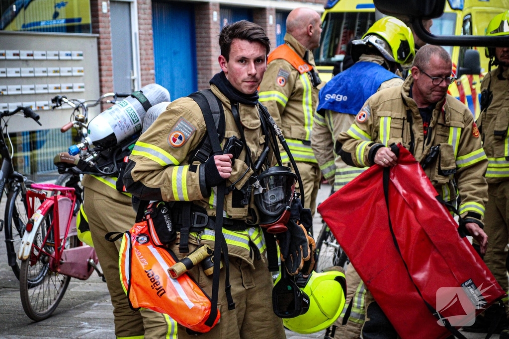 Woningbrand door pannetje met olie