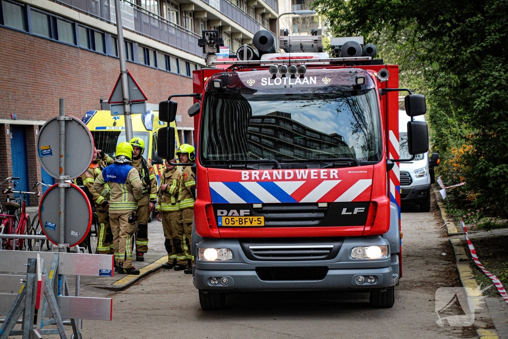 Woningbrand door pannetje met olie