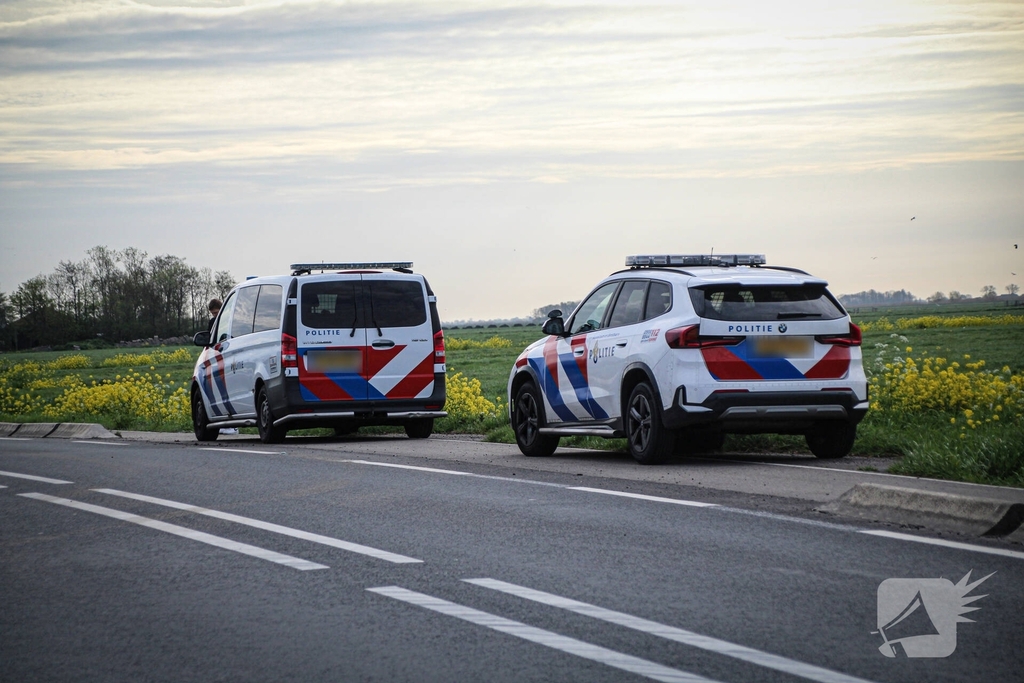 Scooterrijder komt ten val in ongeval