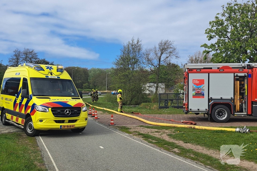 Brand verwoest bovenverdieping woning