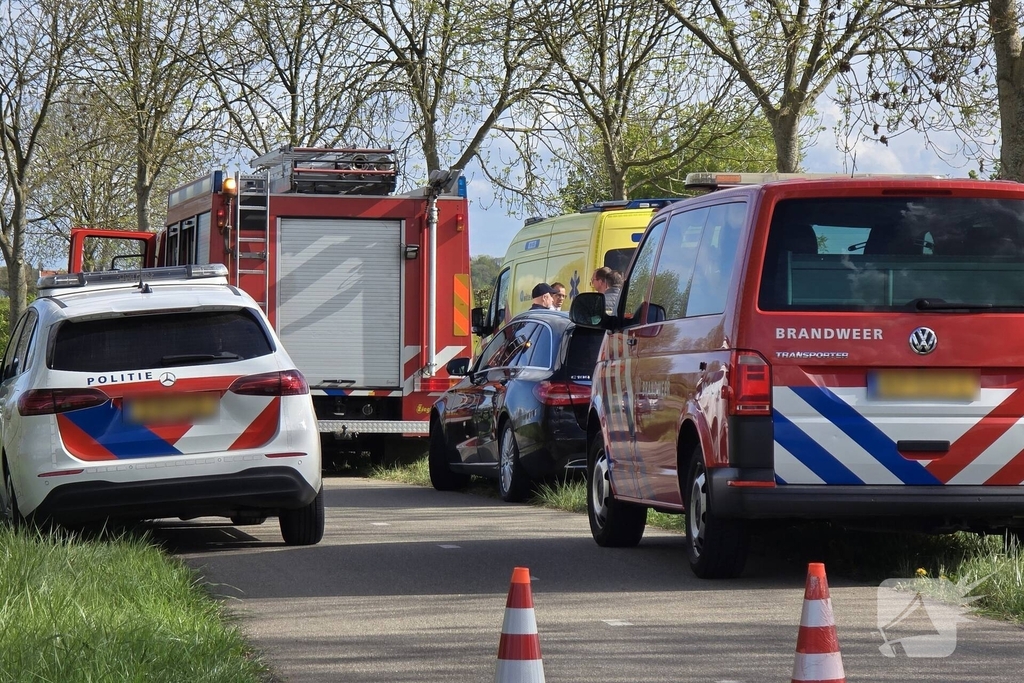 Motorrijder overleden na eenzijdig ongeval