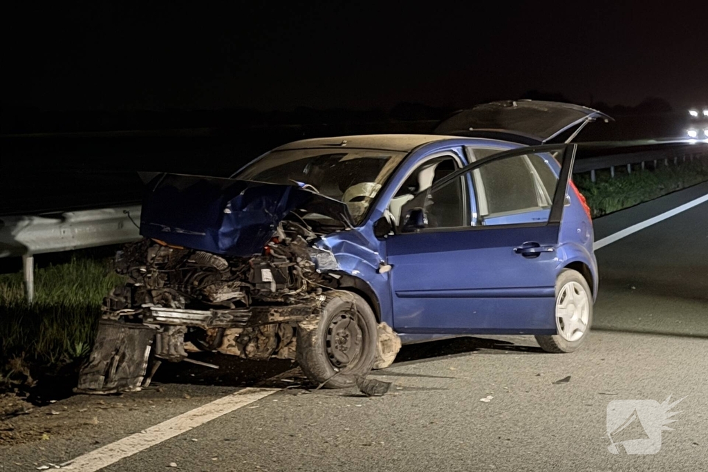 Ongeval met gewonde op snelweg