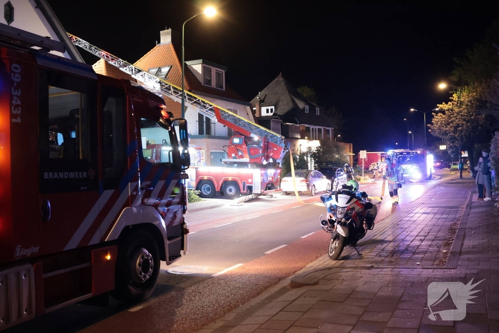 Grote brand verwoest opslagschuur