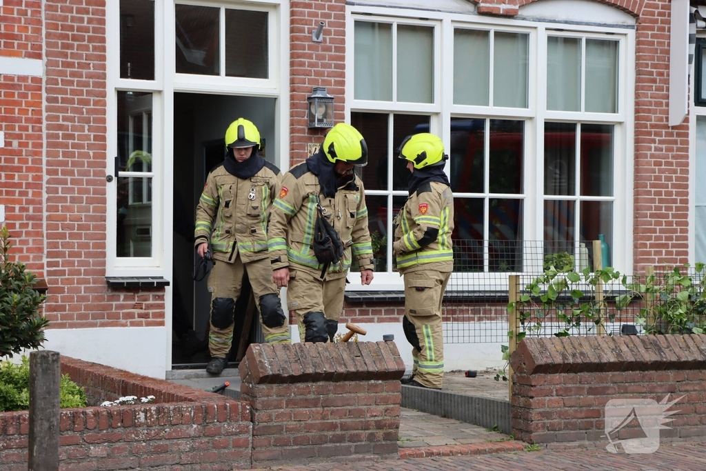 Brandweer reageert op gaslekkage