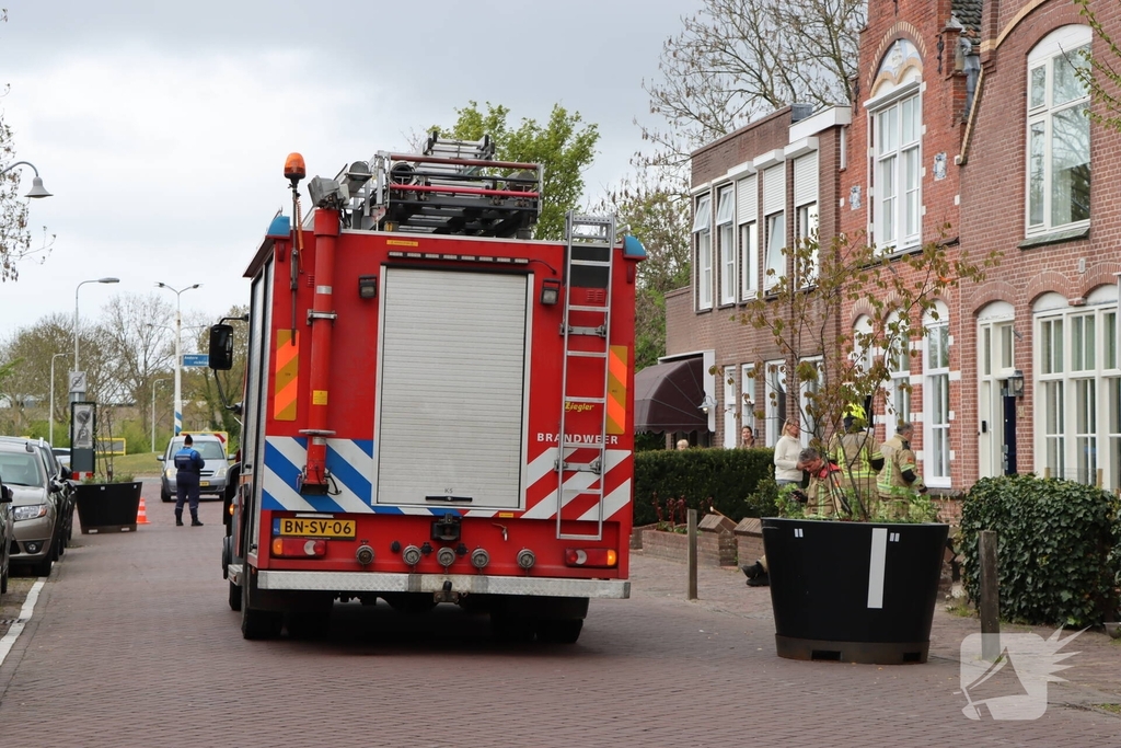 Brandweer reageert op gaslekkage