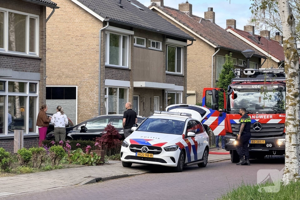 Buitenbrand slaat over naar schuurtje