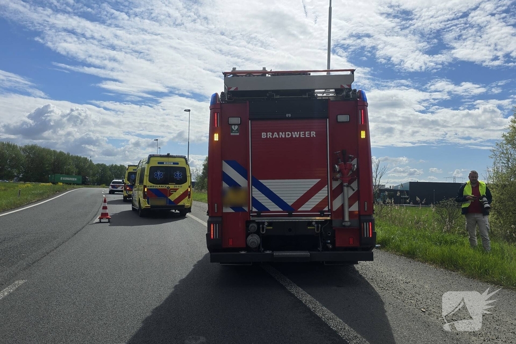 Ernstig ongeval met camper laat twee gewonden achter