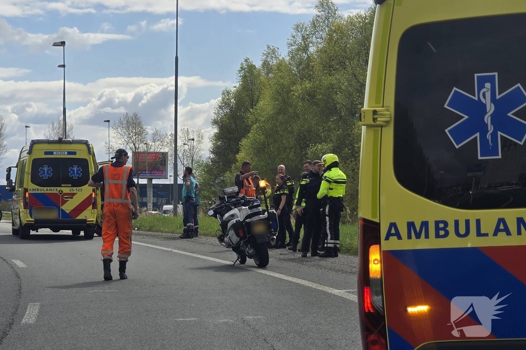 Ernstig ongeval met camper laat twee gewonden achter