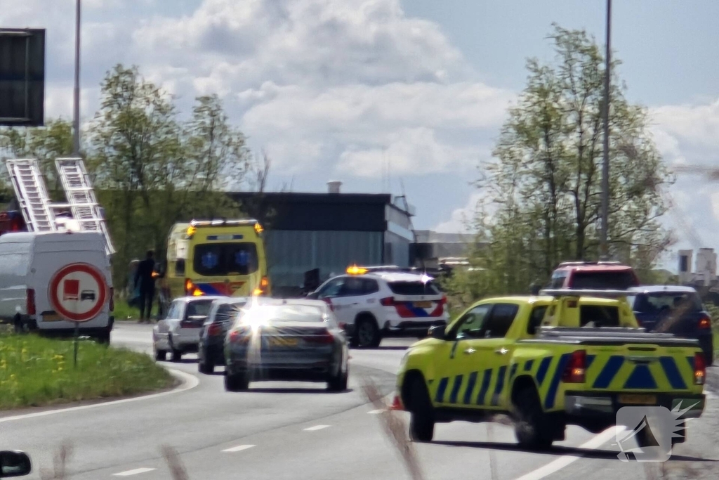 Ernstig ongeval met camper laat twee gewonden achter