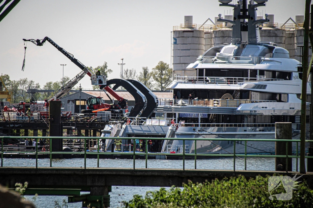 Ongeval op jachtschip leidt tot ziekenhuisopname