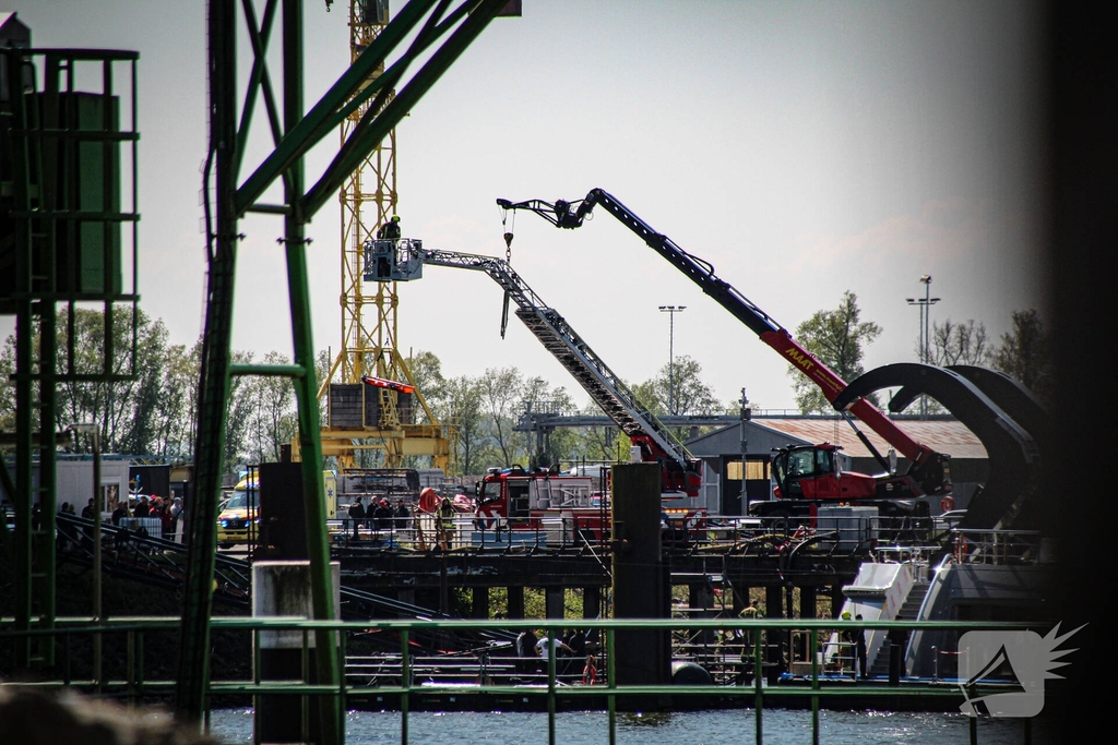 Ongeval op jachtschip leidt tot ziekenhuisopname