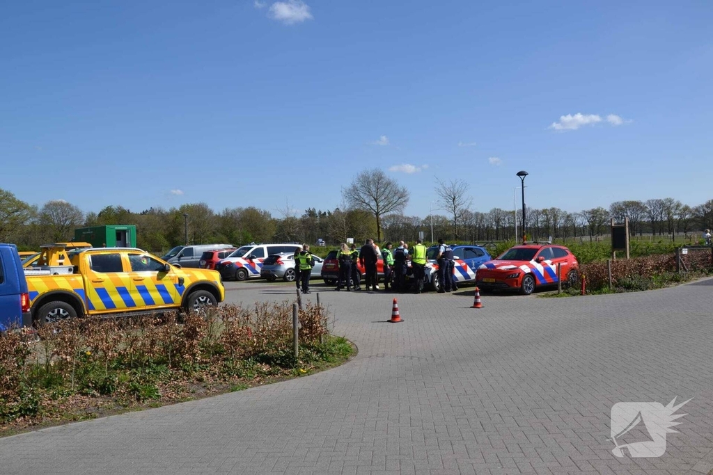 Heidebrand op terrein van Defensie