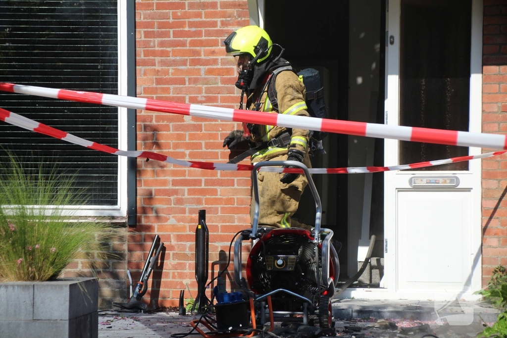 Zolderbrand veroorzaakt flinke schade