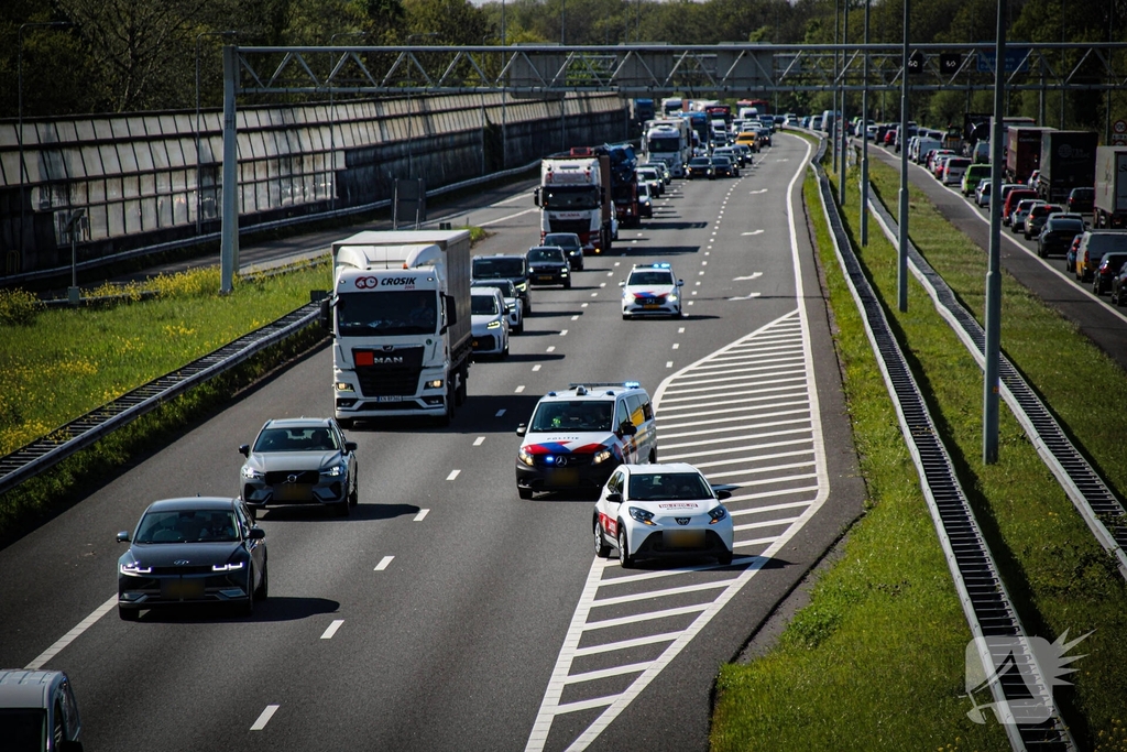 Ongeval op snelweg door mogelijk onwelworden