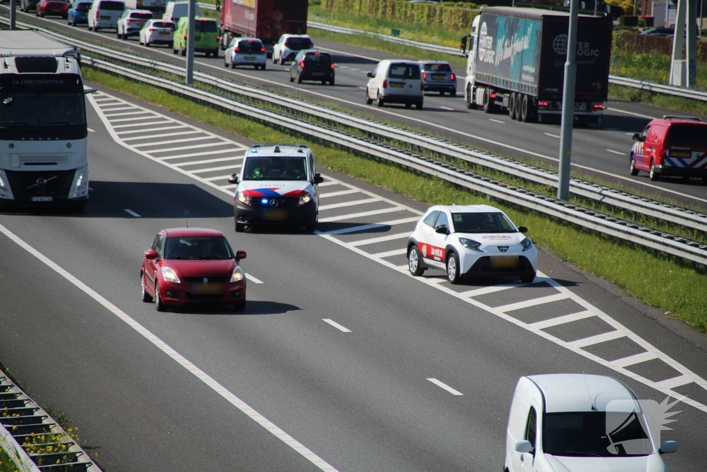 Ongeval op snelweg door mogelijk onwelworden