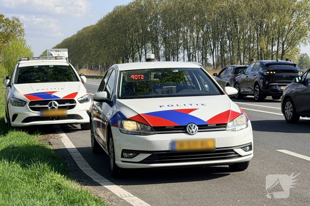 Kopstaart aanrijding leidt tot gewonde