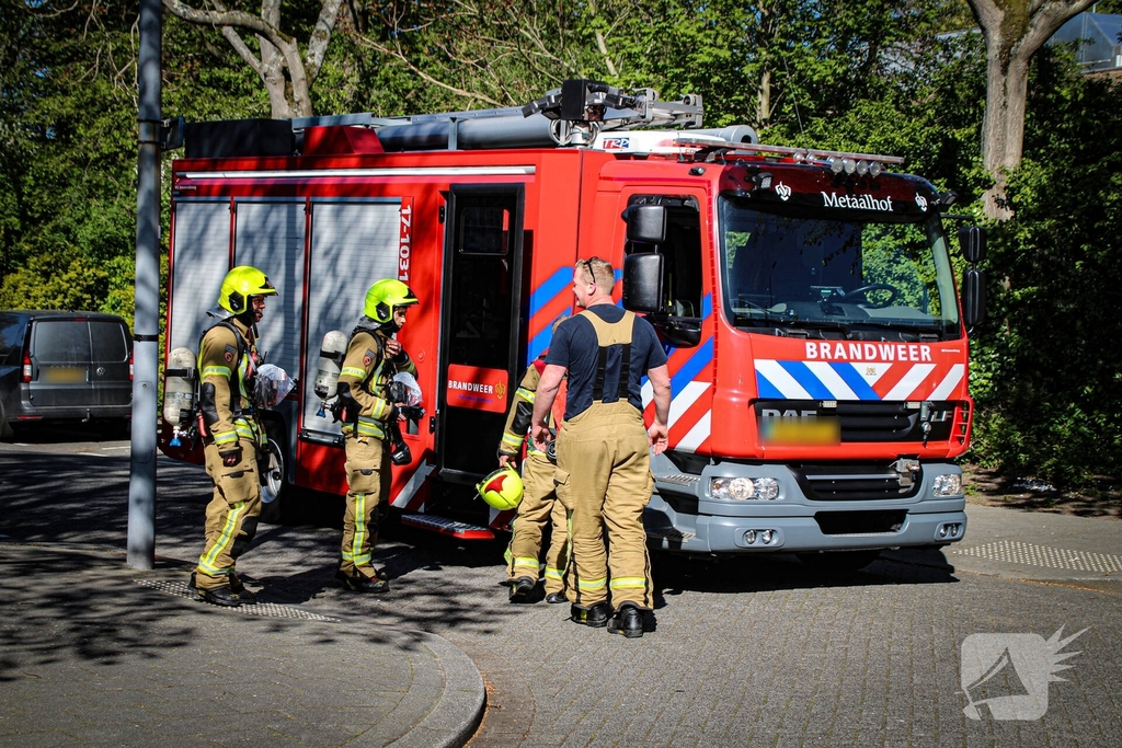 Brandweer onderzoekt gaslekkage, blijkt waterlekkage te zijn