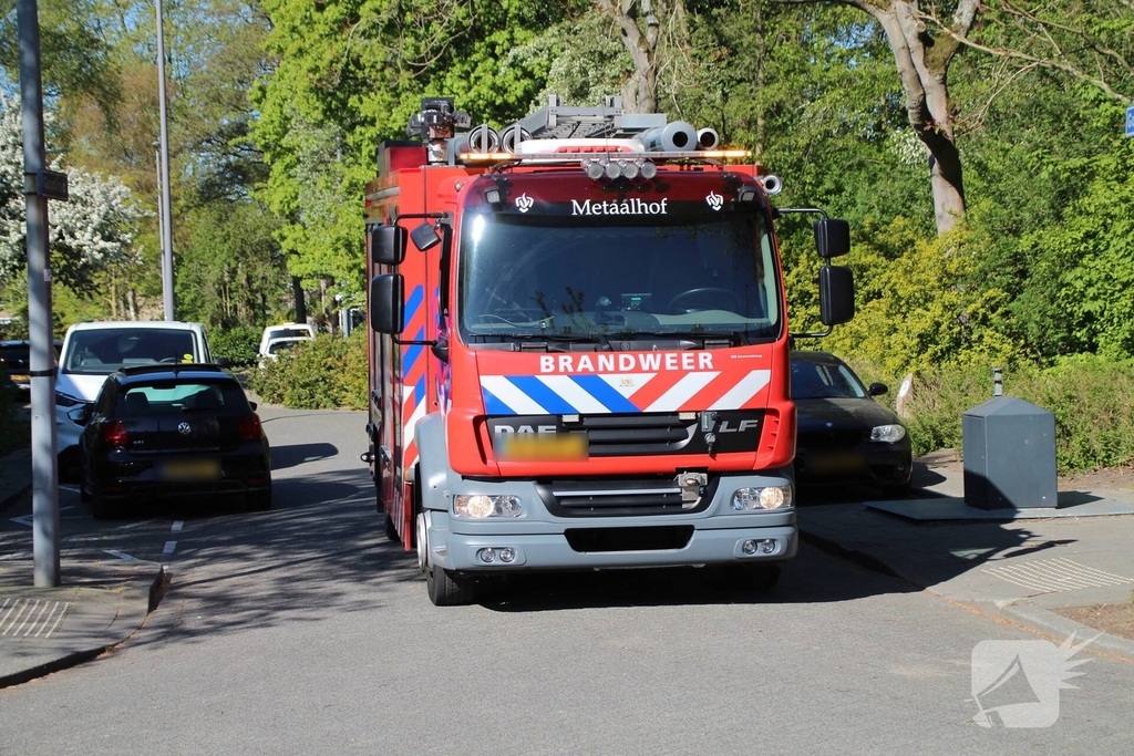 Brandweer onderzoekt gaslekkage, blijkt waterlekkage te zijn