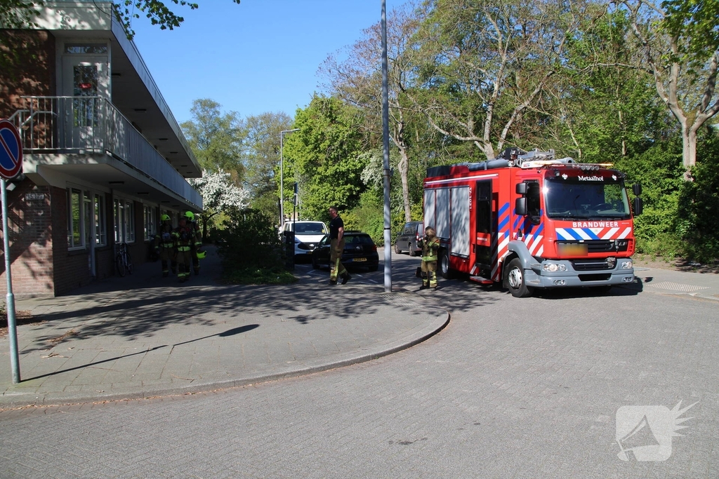 Brandweer onderzoekt gaslekkage, blijkt waterlekkage te zijn