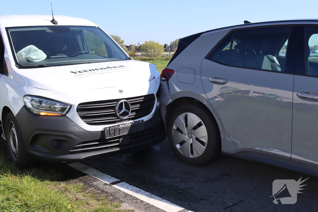 Kopstaartaanrijding zonder gewonden