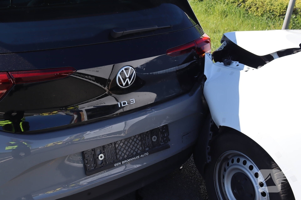 Kopstaartaanrijding zonder gewonden
