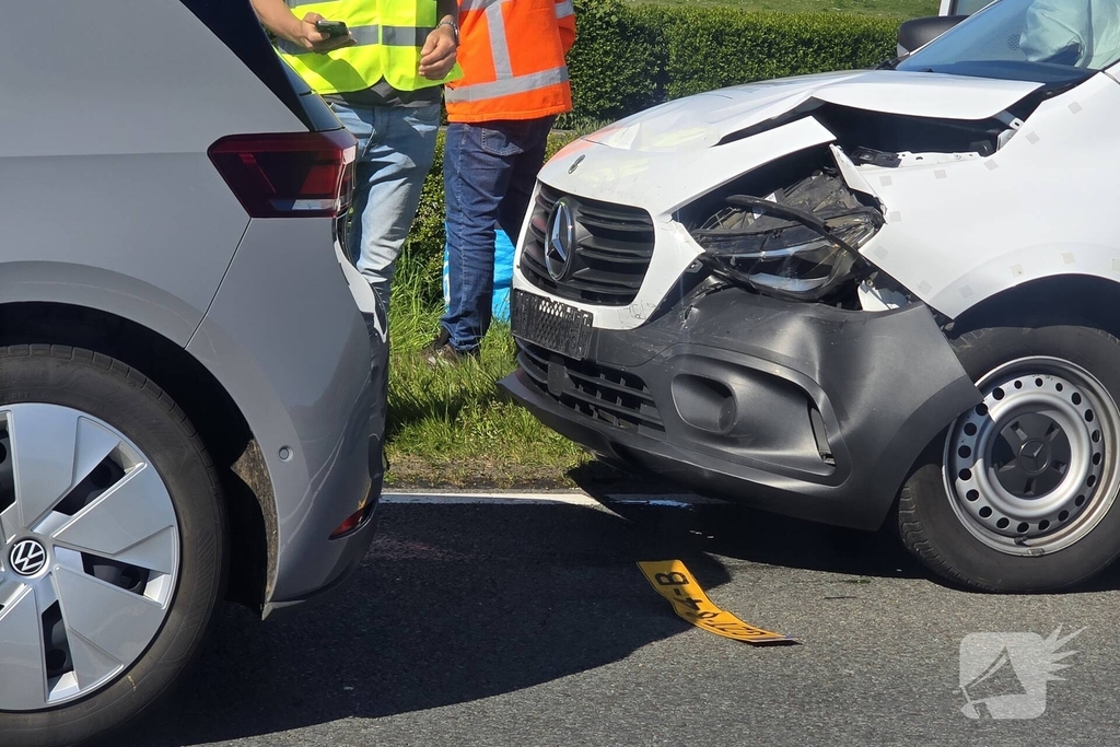 Kopstaartaanrijding zonder gewonden