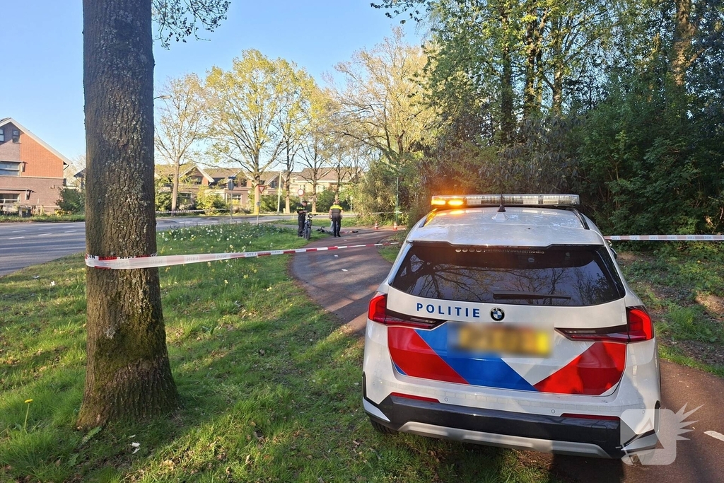 Fatbiker en wielrenster gewond bij botsing