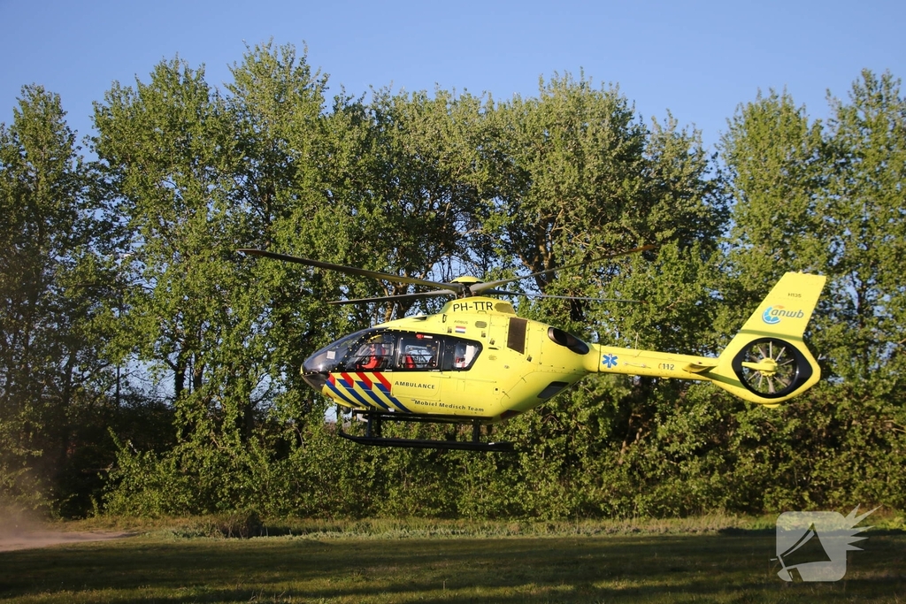 Fietser ernstig gewond bij aanrijding met wielrenner