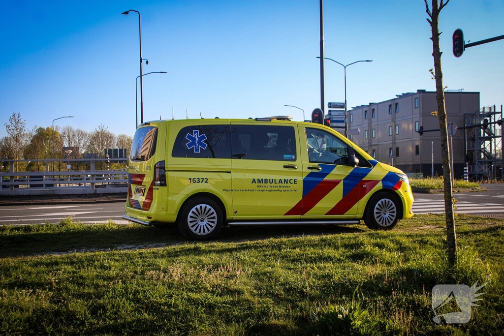 Botsing bij oversteekplaats tussen auto en fietser