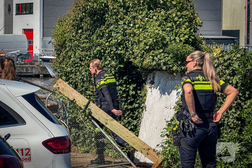 Verdachte situatie leidt tot politieactie