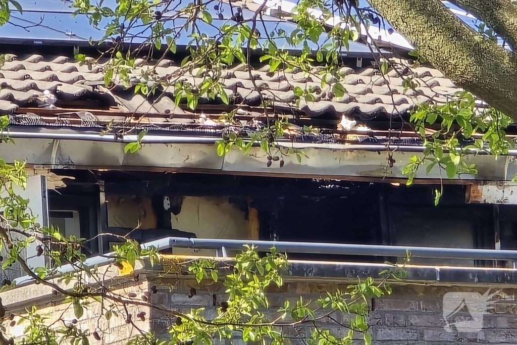 Brandweer voorkomt uitbreiding van brand