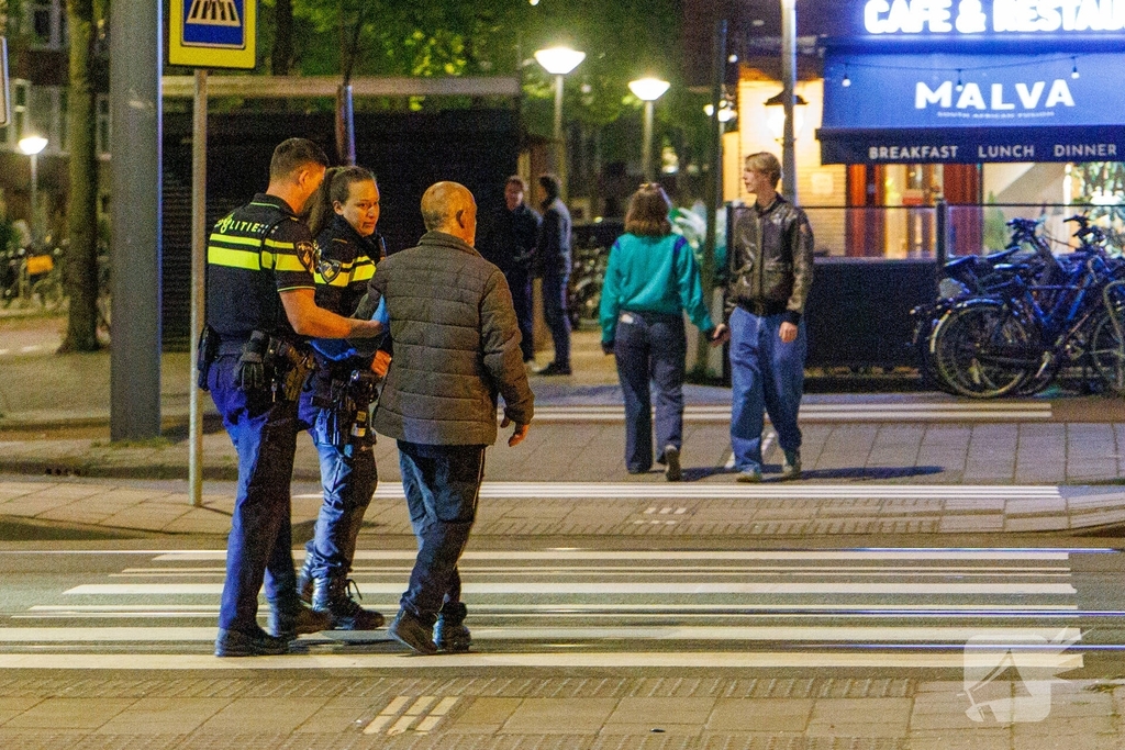 Scooter botst op tram na vreemd gedrag bestuurder