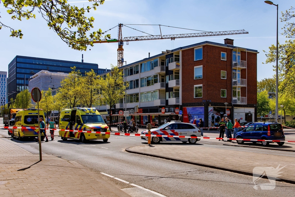 Fatbike berijder gewond bij aanrijding met auto