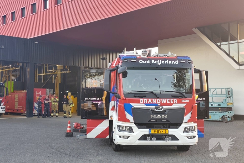 Brandweer ingezet voor brand in eigen voertuig