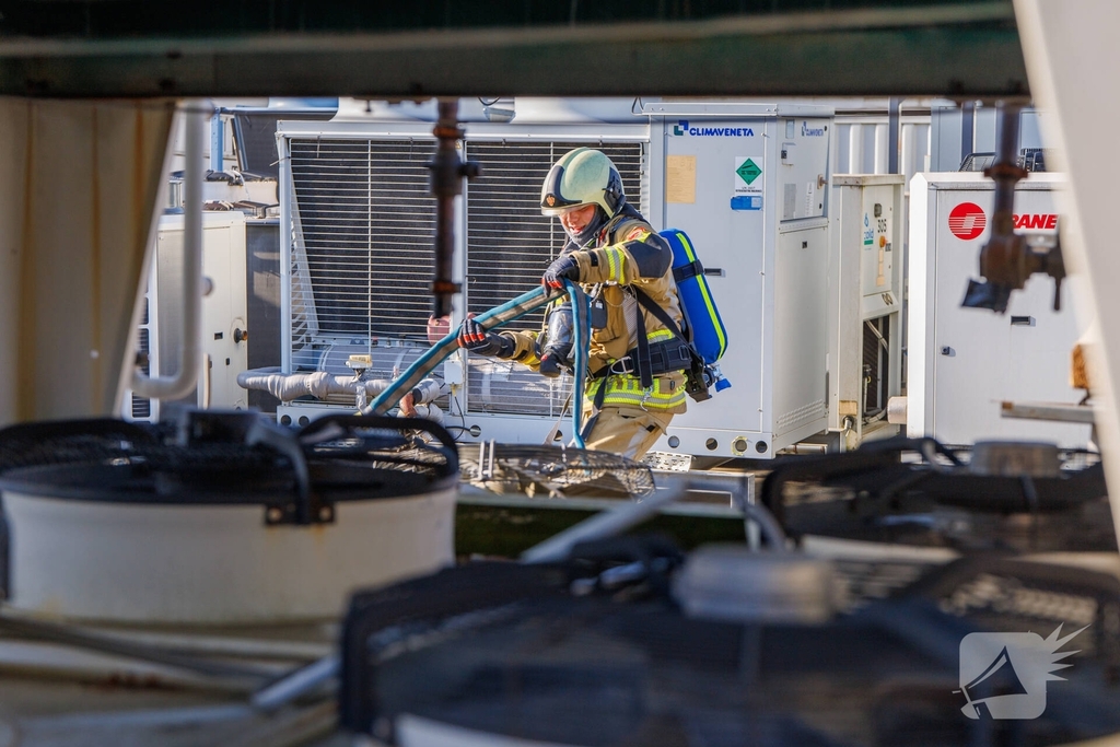 Brand in groot industriepand onder controle