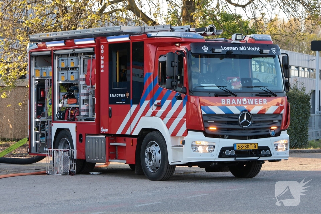 Brand in groot industriepand onder controle