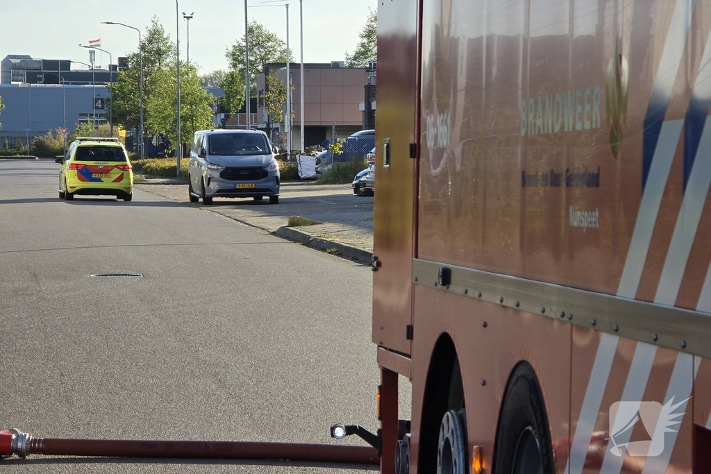 Grote inzet brandweer bij grote industriebrand