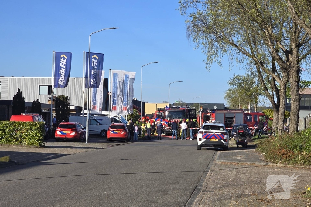 Grote inzet brandweer bij grote industriebrand