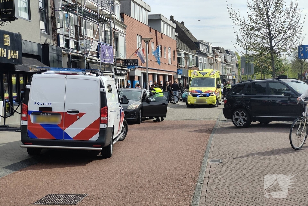 Verkeersincident leidt tot gewonde voetganger