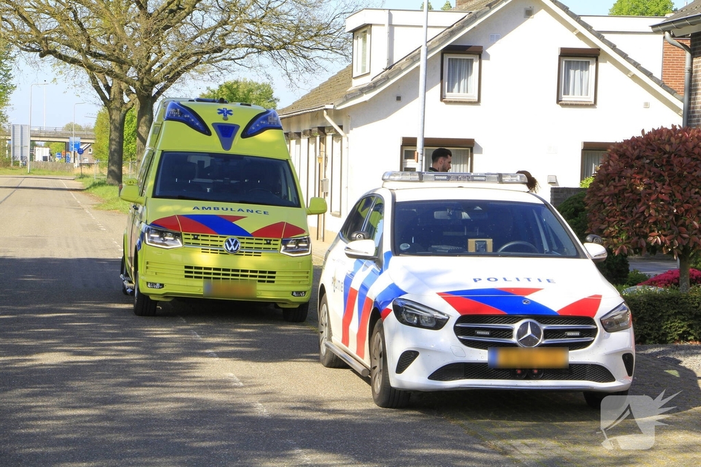 Fietser raakt gewond bij ongeval