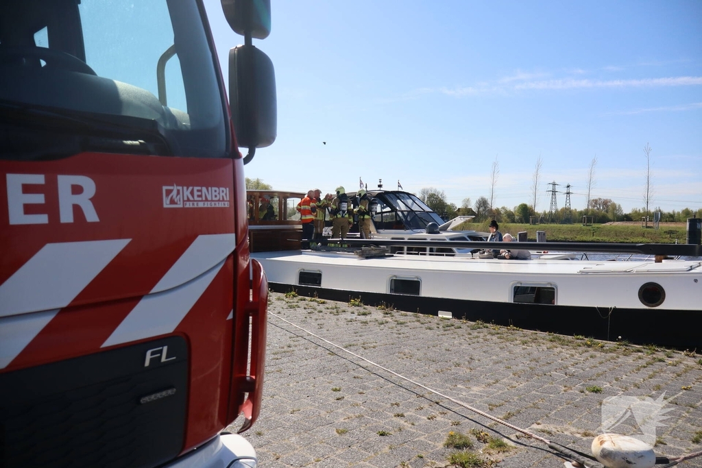 Oorzaak brand pleziervaartuig nog onbekend