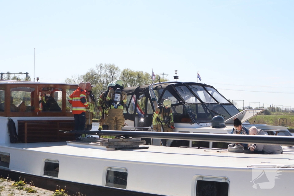 Oorzaak brand pleziervaartuig nog onbekend