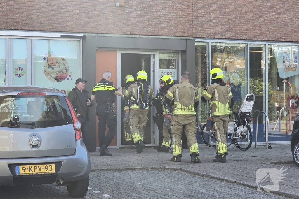 Hinderlijke lucht in pand leidt tot spoedactie