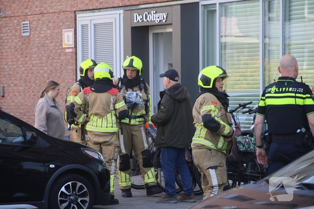 Hinderlijke lucht in pand leidt tot spoedactie