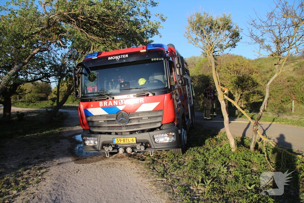 Zeer grote brand in duinen vergt grootschalige inzet