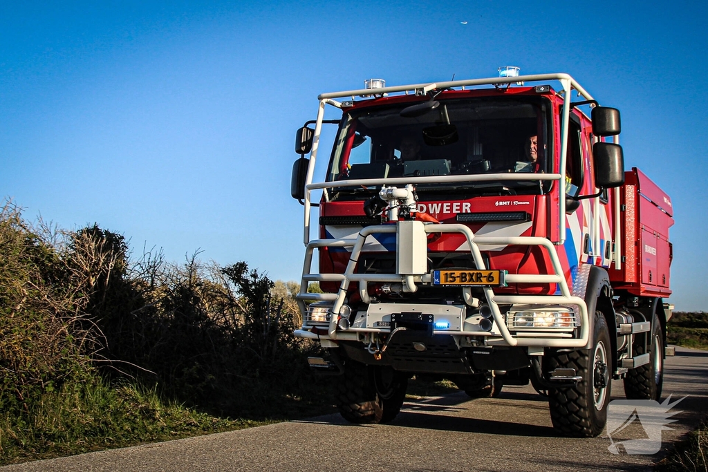 Zeer grote brand in duinen vergt grootschalige inzet