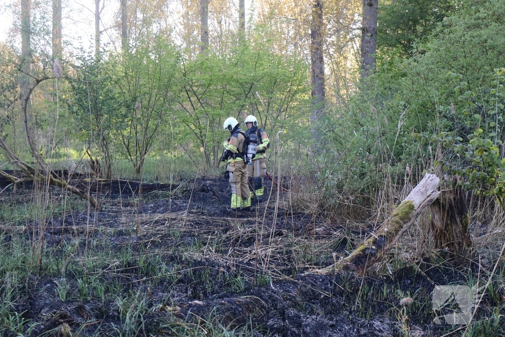 Brandweer voorkomt uitbreiding van buitenbrand