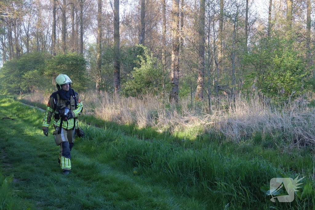 Brandweer voorkomt uitbreiding van buitenbrand